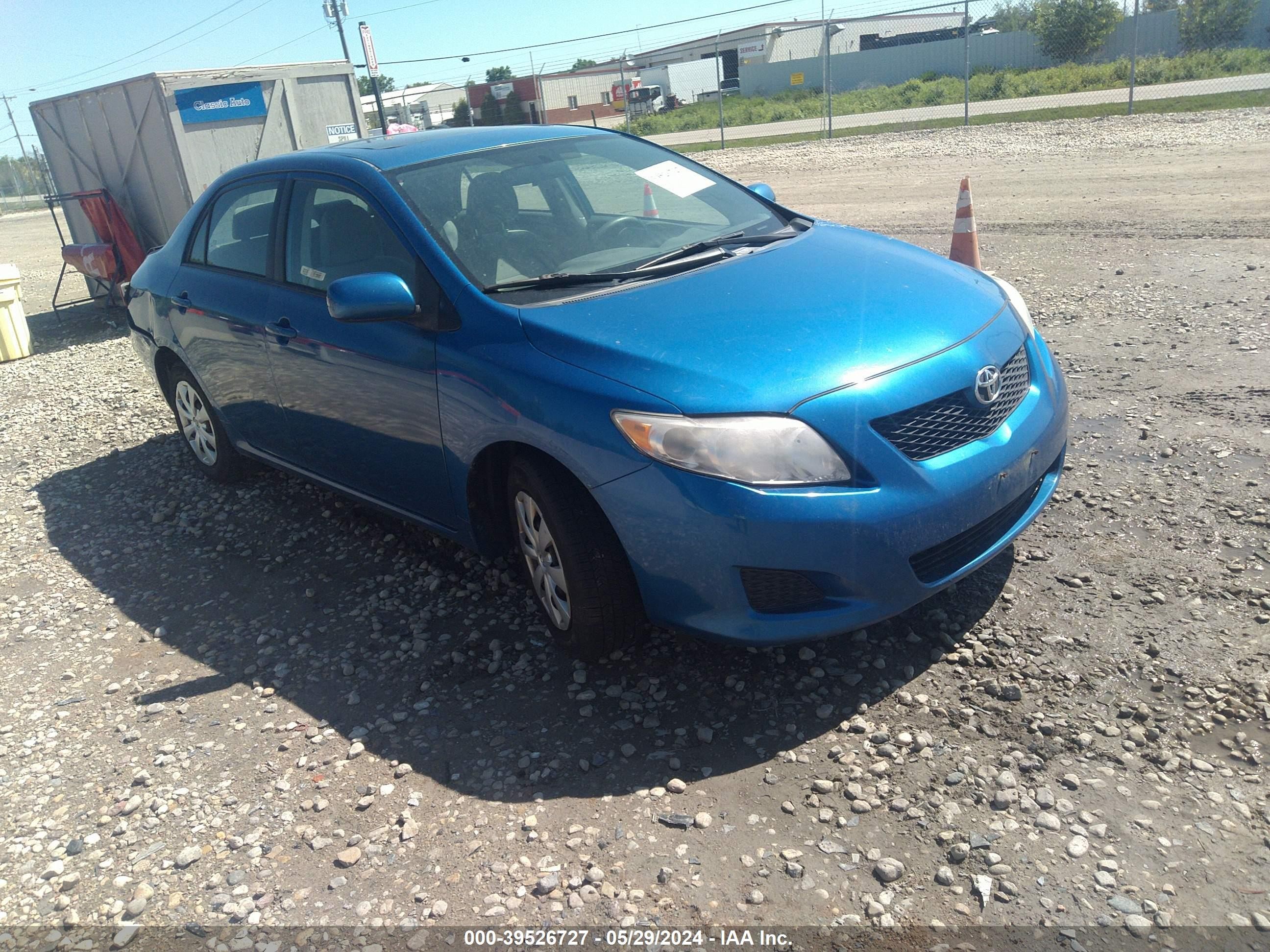 TOYOTA COROLLA 2010 2t1bu4ee8ac480756