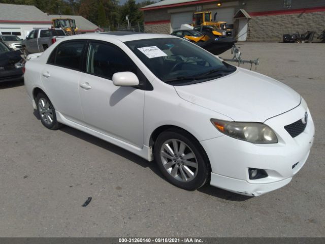 TOYOTA COROLLA 2010 2t1bu4ee8ac484239