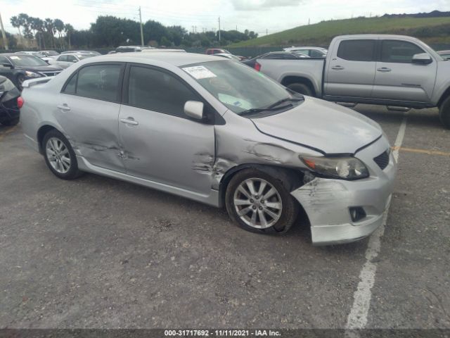 TOYOTA COROLLA 2010 2t1bu4ee8ac489263