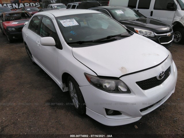 TOYOTA COROLLA 2010 2t1bu4ee8ac495404