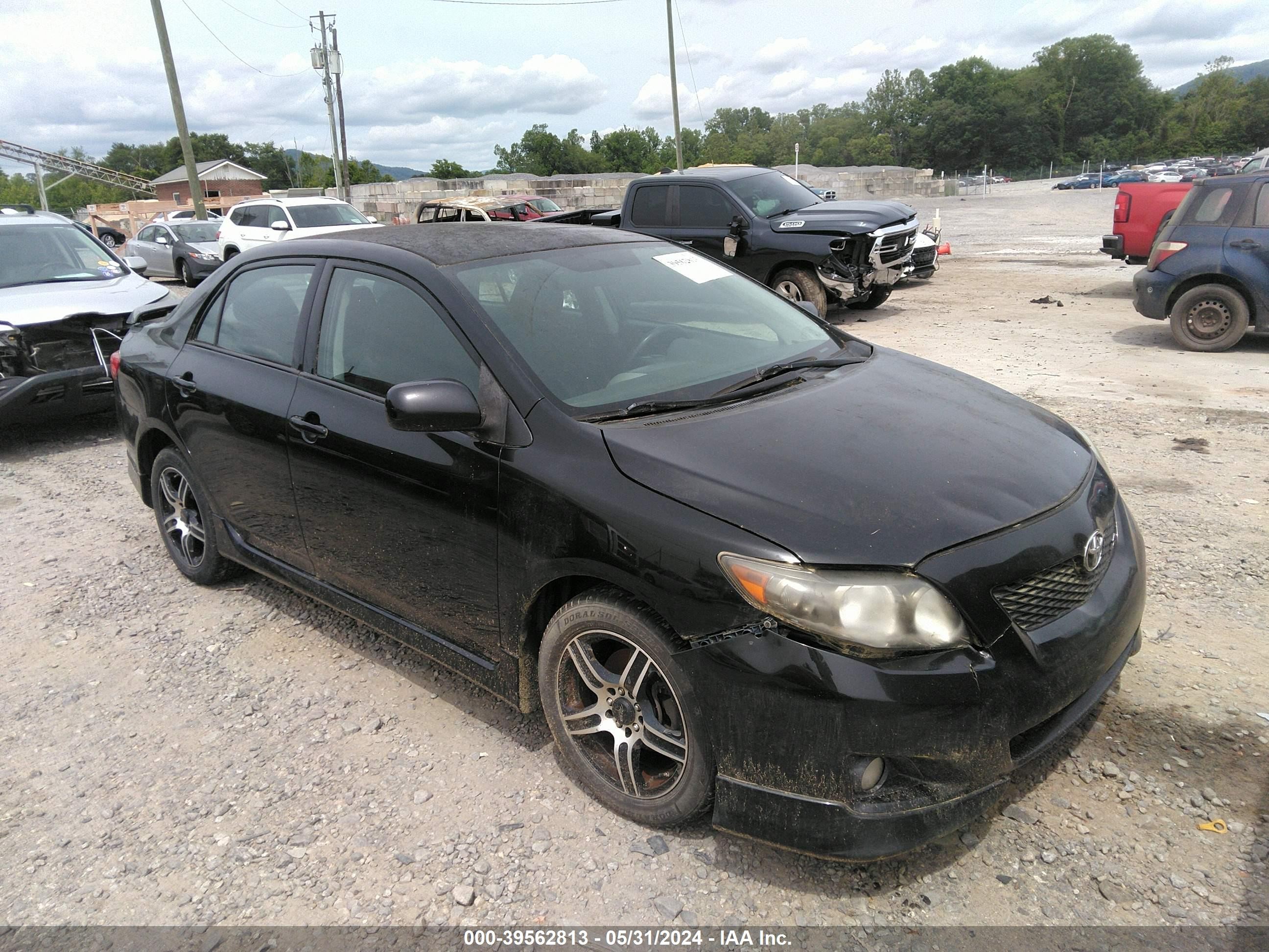 TOYOTA COROLLA 2010 2t1bu4ee8ac499372