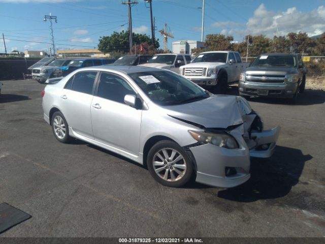 TOYOTA COROLLA 2010 2t1bu4ee8ac501024