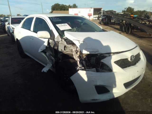 TOYOTA COROLLA 2010 2t1bu4ee8ac505039