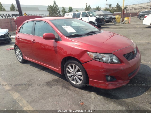 TOYOTA COROLLA 2010 2t1bu4ee8ac509124