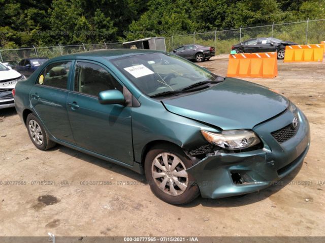 TOYOTA COROLLA 2010 2t1bu4ee8ac515991