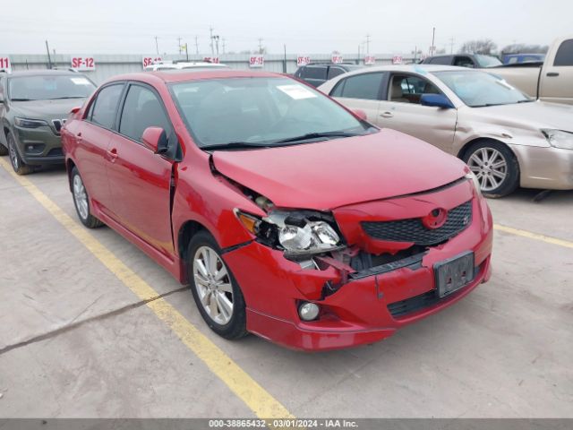 TOYOTA COROLLA 2010 2t1bu4ee8ac527221