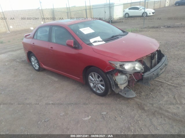 TOYOTA COROLLA 2010 2t1bu4ee8ac529681