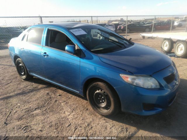 TOYOTA COROLLA 2010 2t1bu4ee8ac535755