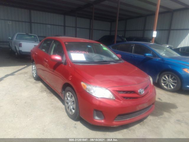 TOYOTA COROLLA 2011 2t1bu4ee8bc576212