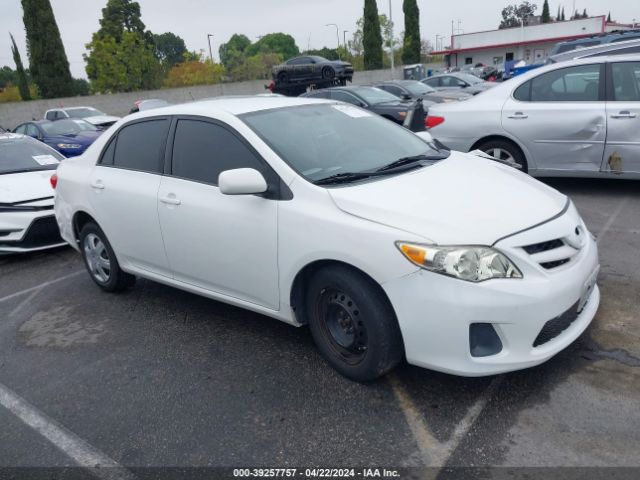 TOYOTA COROLLA 2011 2t1bu4ee8bc576713