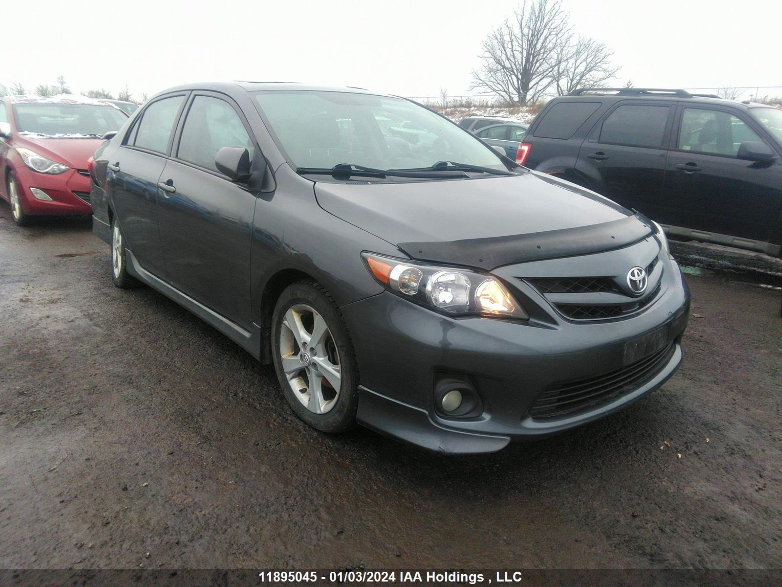 TOYOTA COROLLA 2011 2t1bu4ee8bc615459