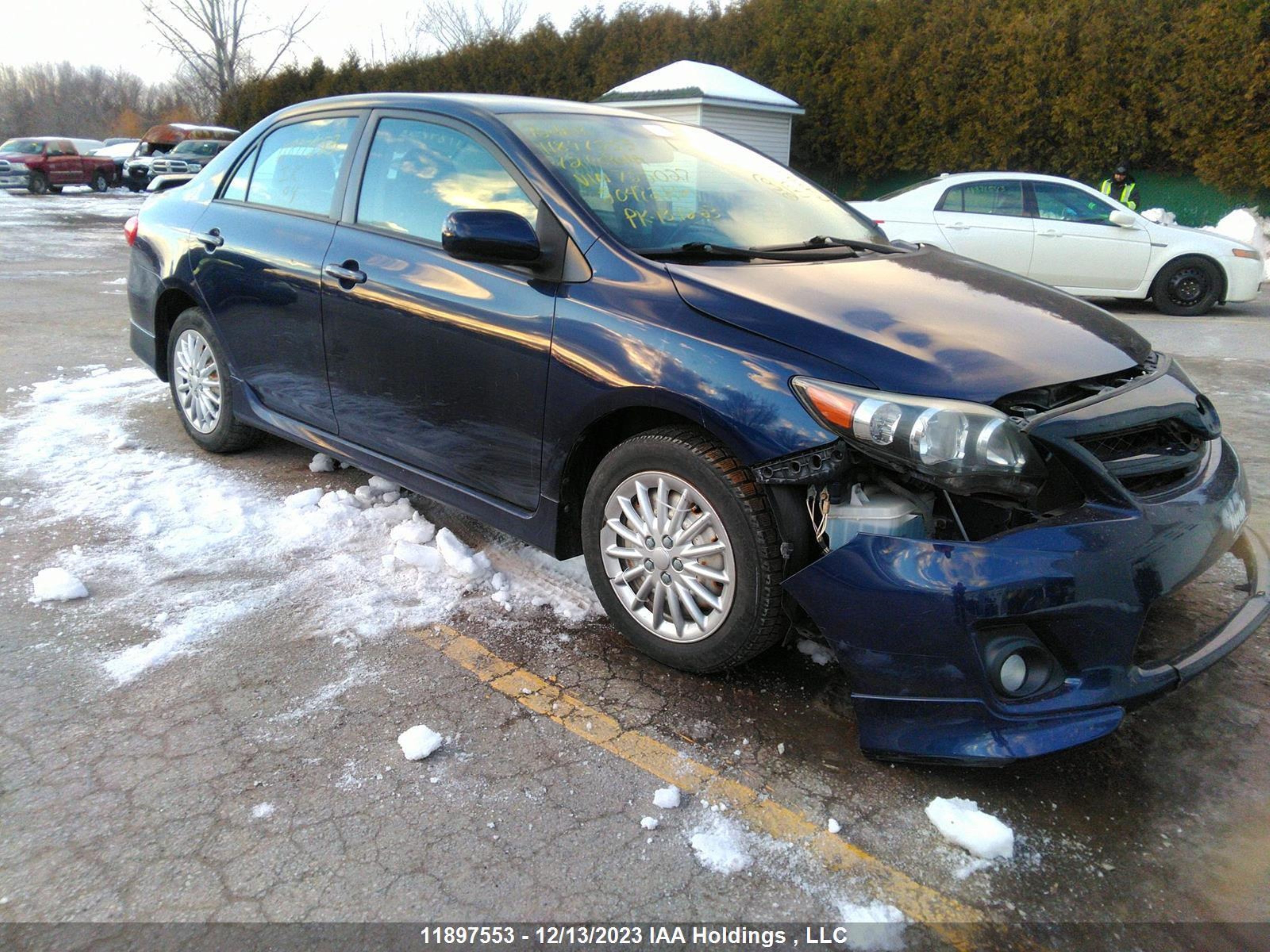 TOYOTA COROLLA 2012 2t1bu4ee8cc755027