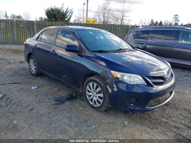 TOYOTA COROLLA 2012 2t1bu4ee8cc834245