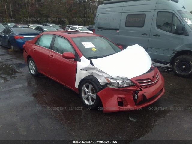 TOYOTA COROLLA 2013 2t1bu4ee8dc011817