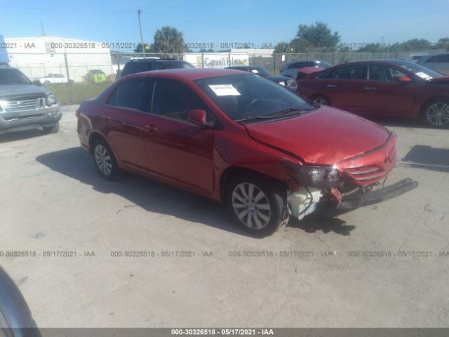 TOYOTA COROLLA 2013 2t1bu4ee8dc012272