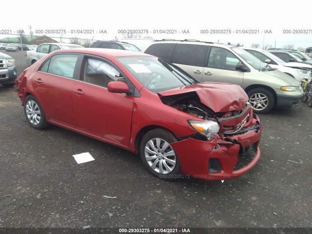 TOYOTA COROLLA 2013 2t1bu4ee8dc012756