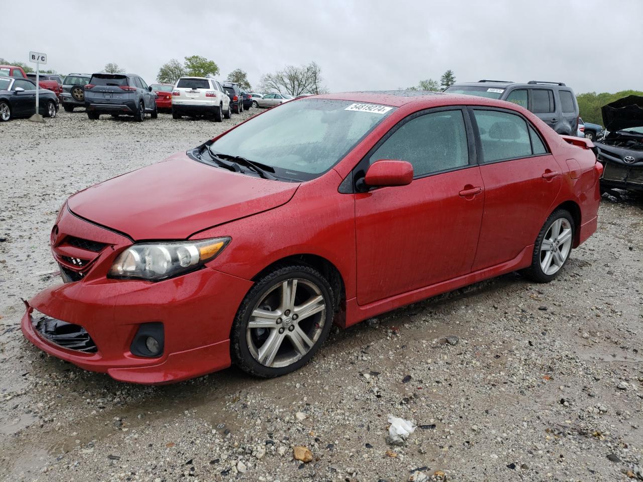 TOYOTA COROLLA 2013 2t1bu4ee8dc061231