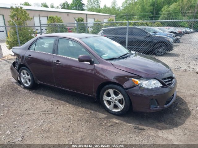 TOYOTA COROLLA 2013 2t1bu4ee8dc066008