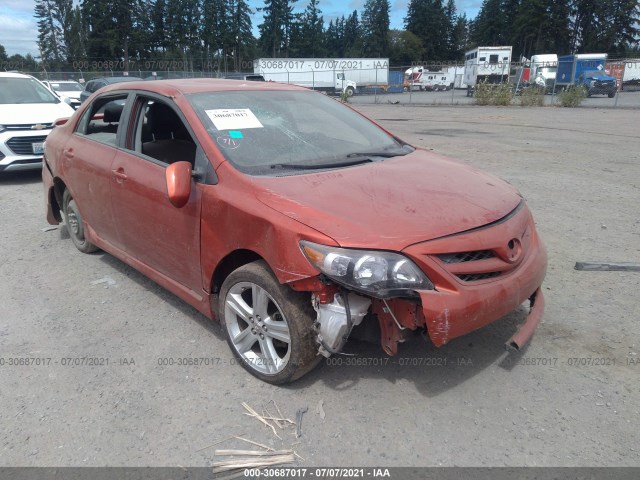 TOYOTA COROLLA 2013 2t1bu4ee8dc071239