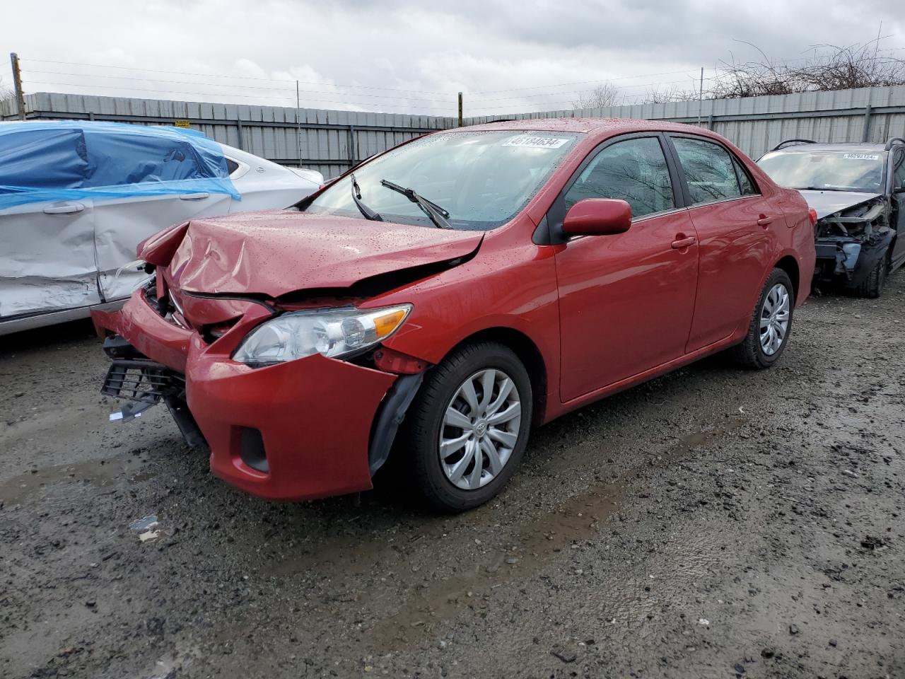 TOYOTA COROLLA 2013 2t1bu4ee8dc072522