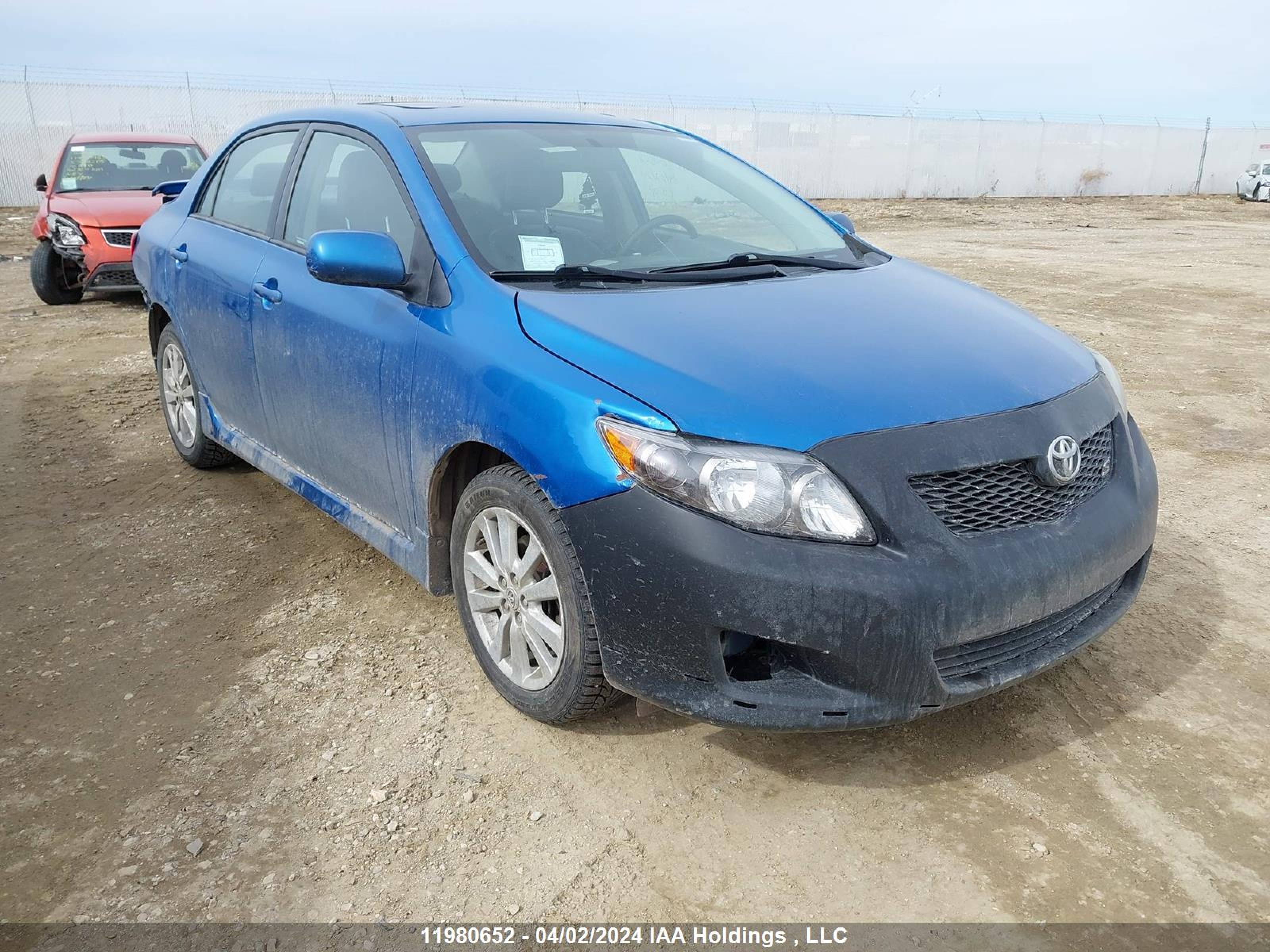 TOYOTA COROLLA 2010 2t1bu4ee9ac219667