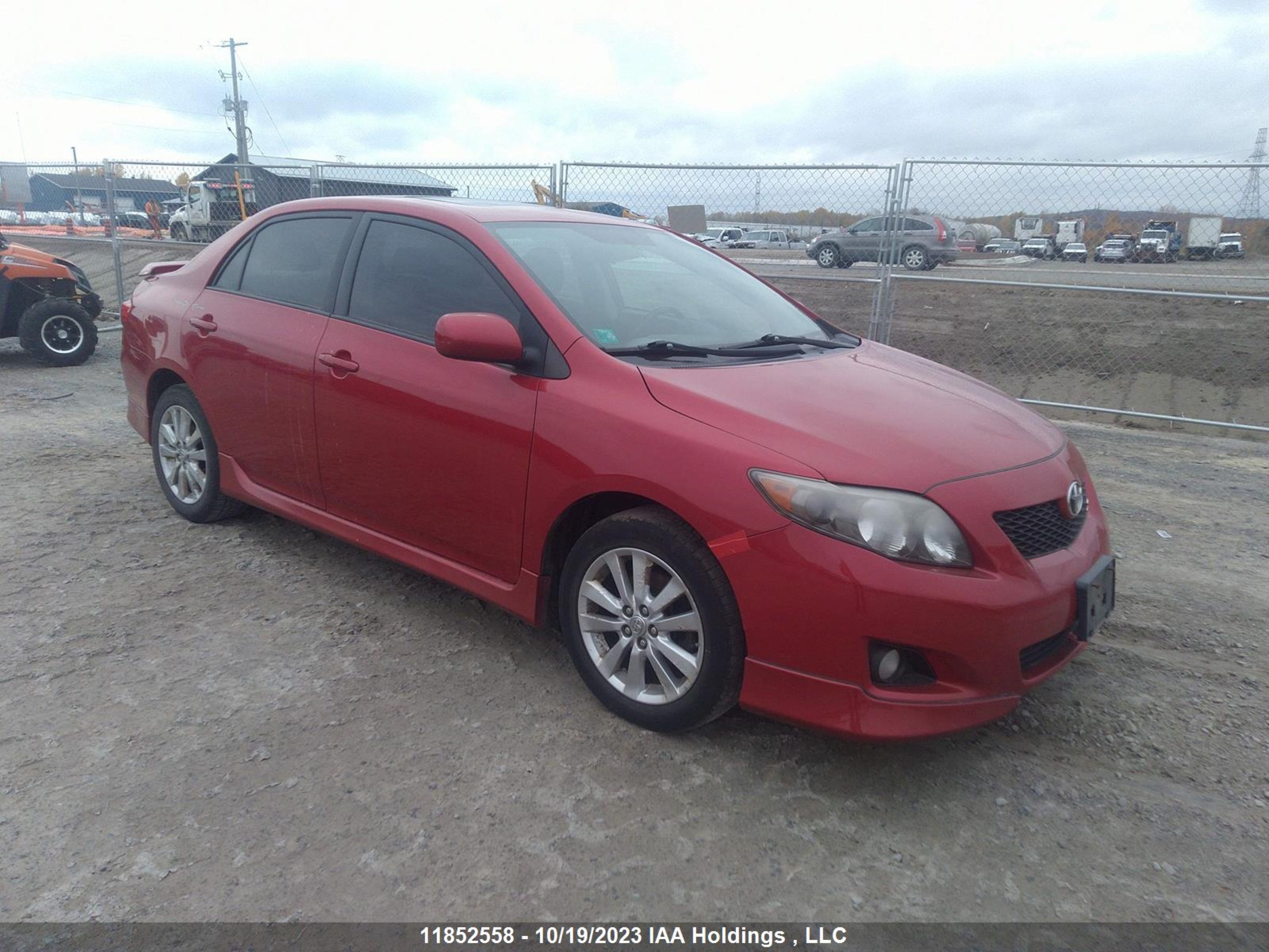 TOYOTA COROLLA 2010 2t1bu4ee9ac220303