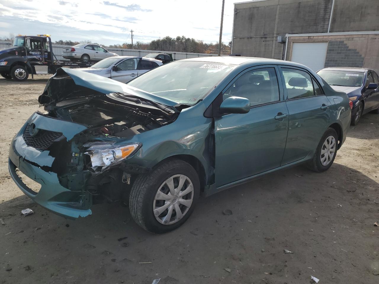 TOYOTA COROLLA 2010 2t1bu4ee9ac226103