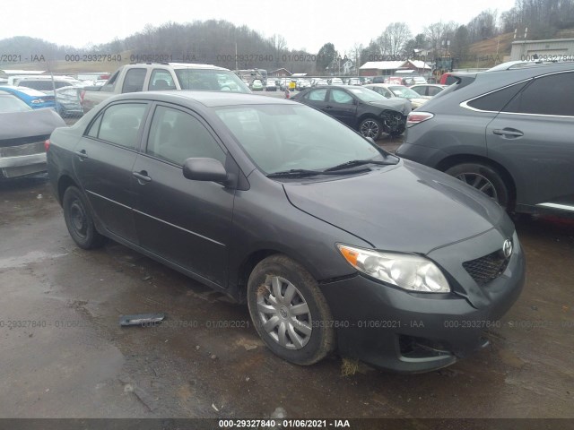 TOYOTA COROLLA 2010 2t1bu4ee9ac255522