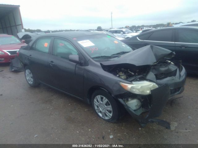 TOYOTA COROLLA 2010 2t1bu4ee9ac270165