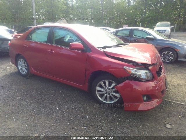 TOYOTA COROLLA 2010 2t1bu4ee9ac274376