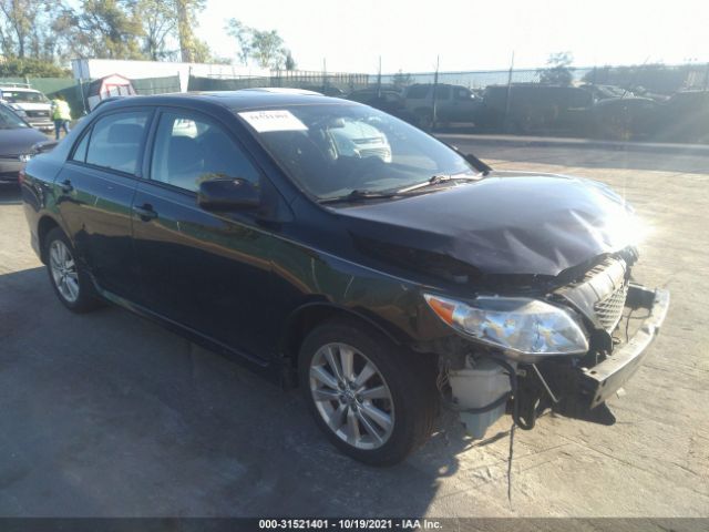 TOYOTA COROLLA 2010 2t1bu4ee9ac276872