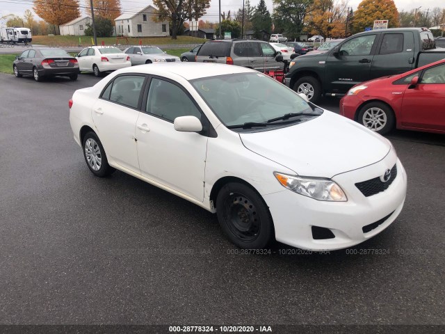 TOYOTA COROLLA 2010 2t1bu4ee9ac279836