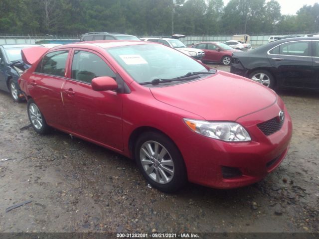 TOYOTA COROLLA 2010 2t1bu4ee9ac281747