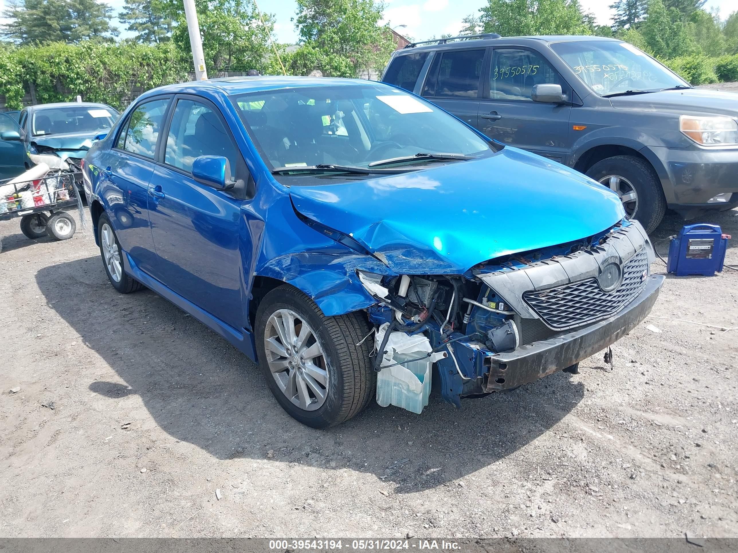 TOYOTA COROLLA 2010 2t1bu4ee9ac285040