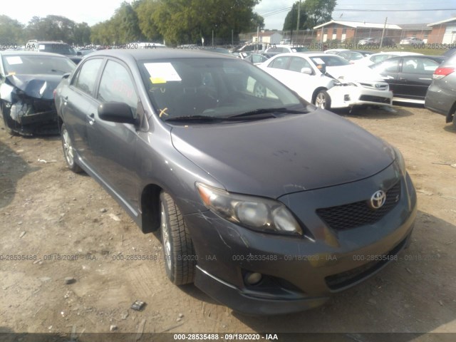 TOYOTA COROLLA 2010 2t1bu4ee9ac288360