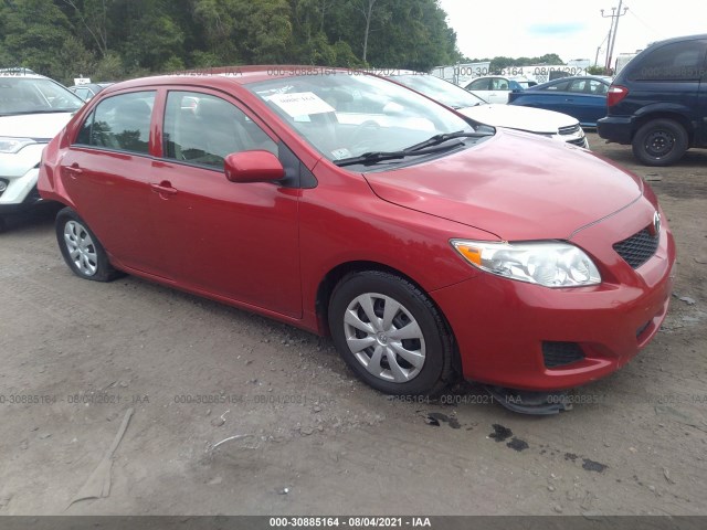 TOYOTA COROLLA 2010 2t1bu4ee9ac288455