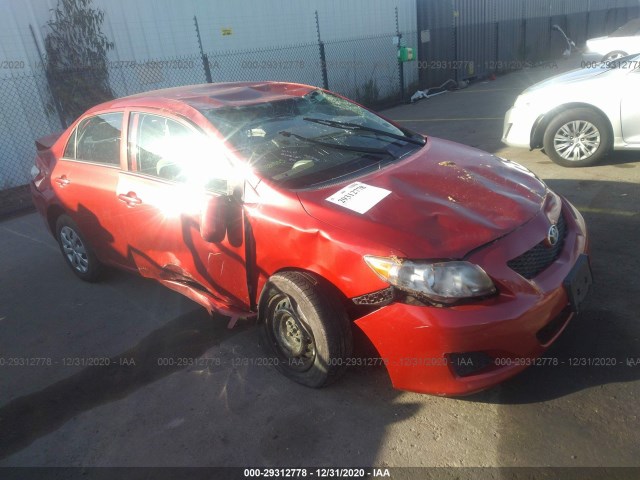 TOYOTA COROLLA 2010 2t1bu4ee9ac290285