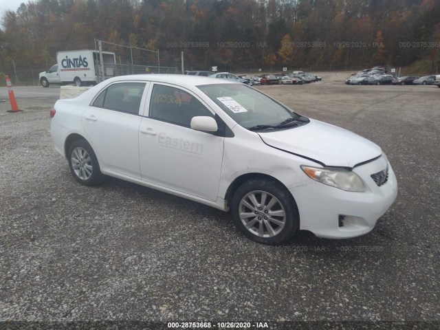 TOYOTA COROLLA 2010 2t1bu4ee9ac291341