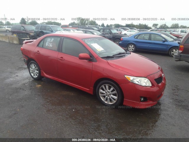 TOYOTA COROLLA 2010 2t1bu4ee9ac295664