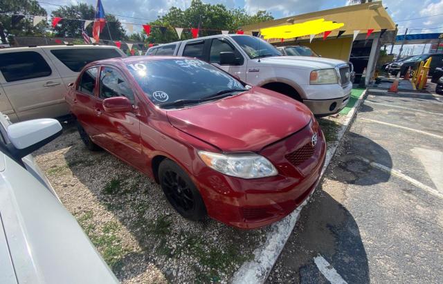 TOYOTA COROLLA BA 2010 2t1bu4ee9ac302984