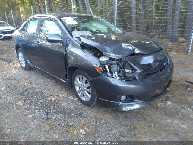 TOYOTA COROLLA 2010 2t1bu4ee9ac304377