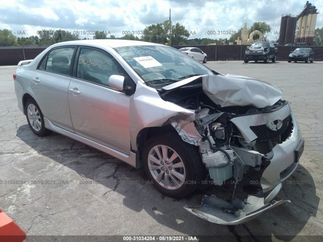 TOYOTA COROLLA 2010 2t1bu4ee9ac309613