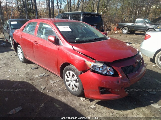 TOYOTA COROLLA 2010 2t1bu4ee9ac316254