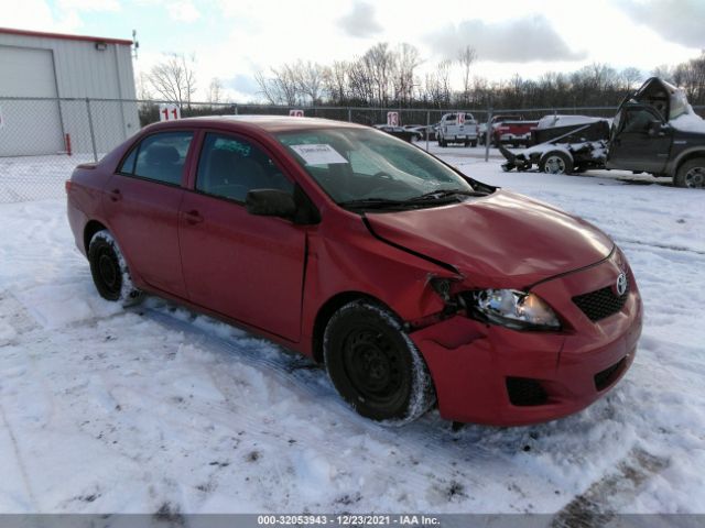 TOYOTA COROLLA 2010 2t1bu4ee9ac333605