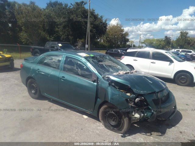 TOYOTA COROLLA 2010 2t1bu4ee9ac340697