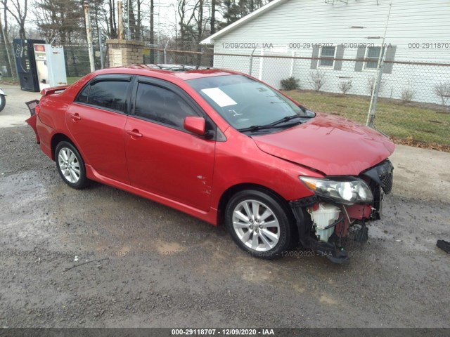 TOYOTA COROLLA 2010 2t1bu4ee9ac359394