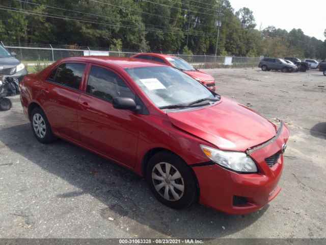 TOYOTA COROLLA 2010 2t1bu4ee9ac371769