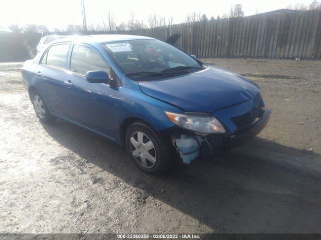 TOYOTA COROLLA 2010 2t1bu4ee9ac375434