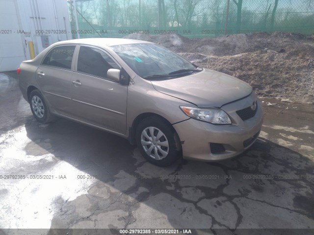 TOYOTA COROLLA 2010 2t1bu4ee9ac393383