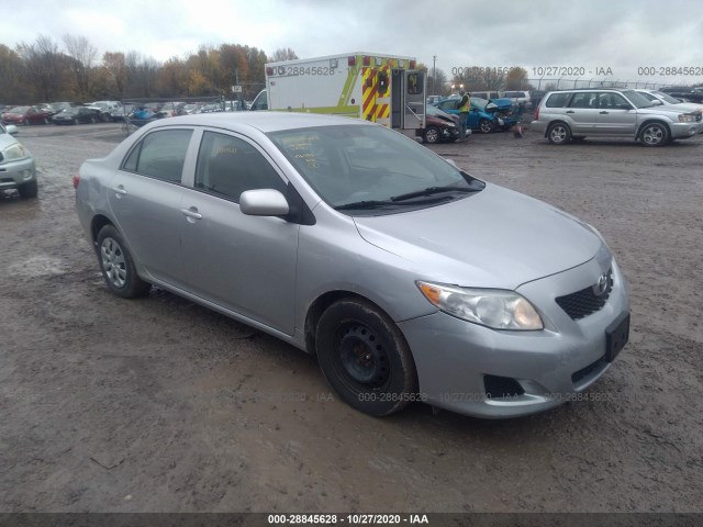 TOYOTA COROLLA 2010 2t1bu4ee9ac397126